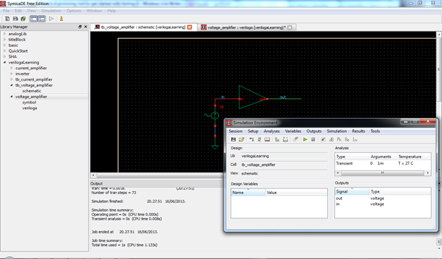 Simulation Window